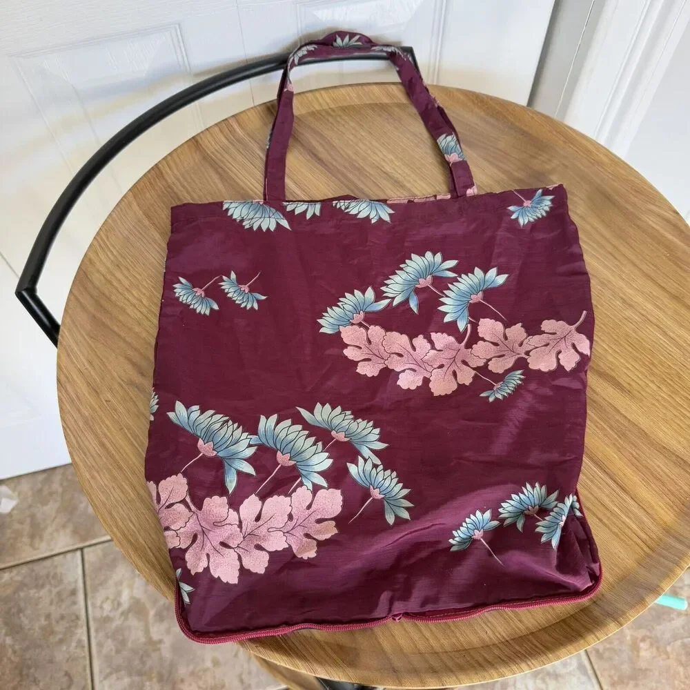 Mimco Packable Travel Tote Bag folding